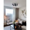 Cosmos Plafond Krokupph., Svart/rök ANETA HOME Sockel G9 Svart /Rökgrå – miniatyr 3