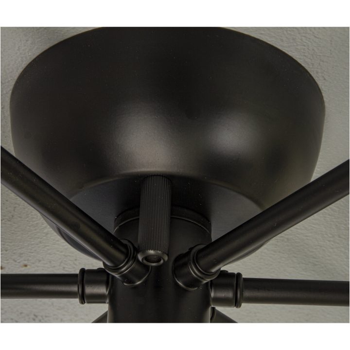 Cosmos Plafond Krokupph., Svart/rök ANETA HOME Sockel G9 Svart /Rökgrå – bild 4