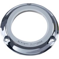 COVER DERBY CLEAR-CHROME BIG TWIN 90-97