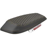 COVER SADDLEBAG HC GLD STITCH