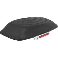 COVER SADDLEBAG LS BAGGER BLK STITCH