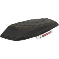 COVER SADDLEBAG LS BAGGER GLD STITCH