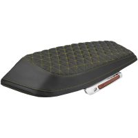 COVER SADDLEBAG TRI GRIPPER GLD STITCH