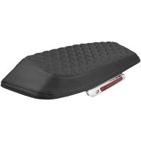 COVER SADDLEBAG TRI GRIPPER GRY STITCH