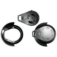Cover & Sliders N20 Dark Inox Flat Svart NOLAN