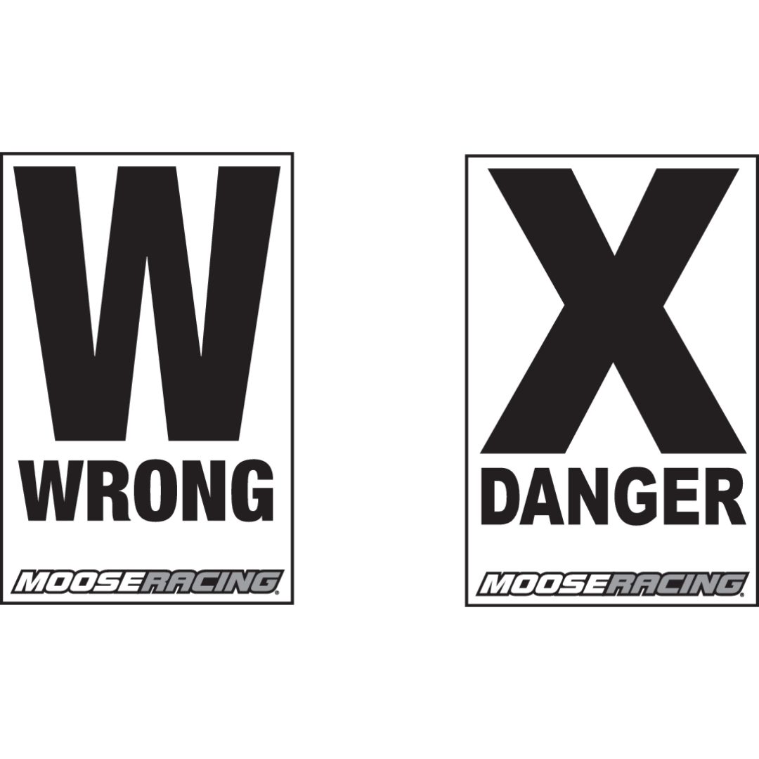 Cross Accessoarer Course-arrow Danger/varning MOOSE RACING Danger/Varning