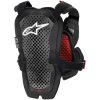 Crossbröstskydd A-1 Svart/Röd/Grå/Antracit ALPINESTARS XL/2XL – miniatyr 2