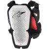 Crossbröstskydd A-1 Svart/Röd/Vit ALPINESTARS M/L – miniatyr 2
