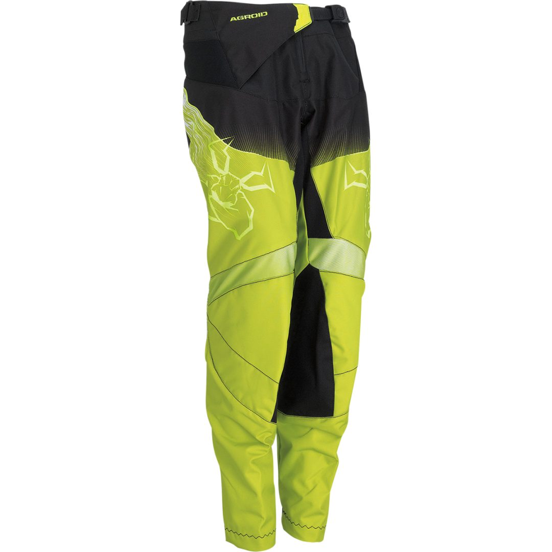 Crossbyxor Barn Agroid HiViz Gul/Svart MOOSE RACING 18