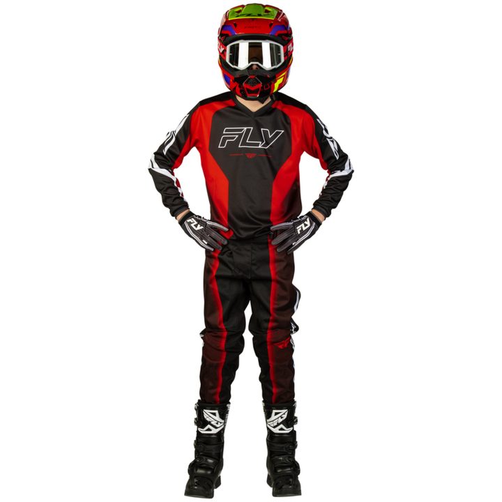 Crossbyxor Barn F-16 Raze Svart Röd Vit FLY RACING 20 – bild 5