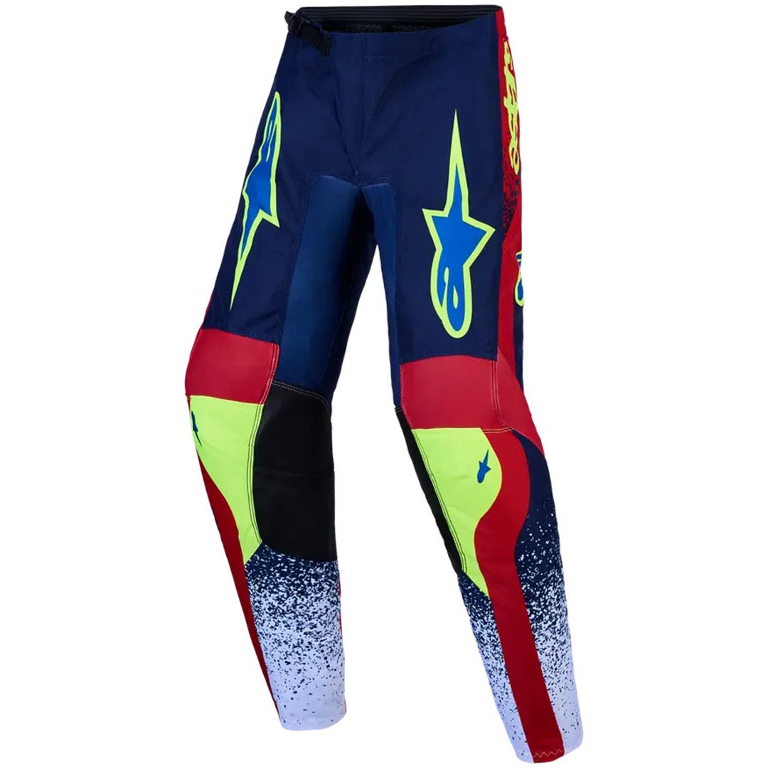 Crossbyxor Barn Fluid Drag Blå Grön Röd Vit Alpinestars 22