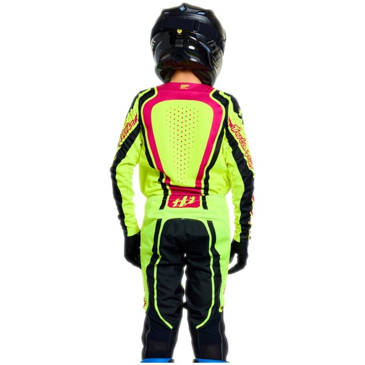 Crossbyxor Barn GP Pro Neongul Blå TROY LEE DESIGNS 18 – bild 4