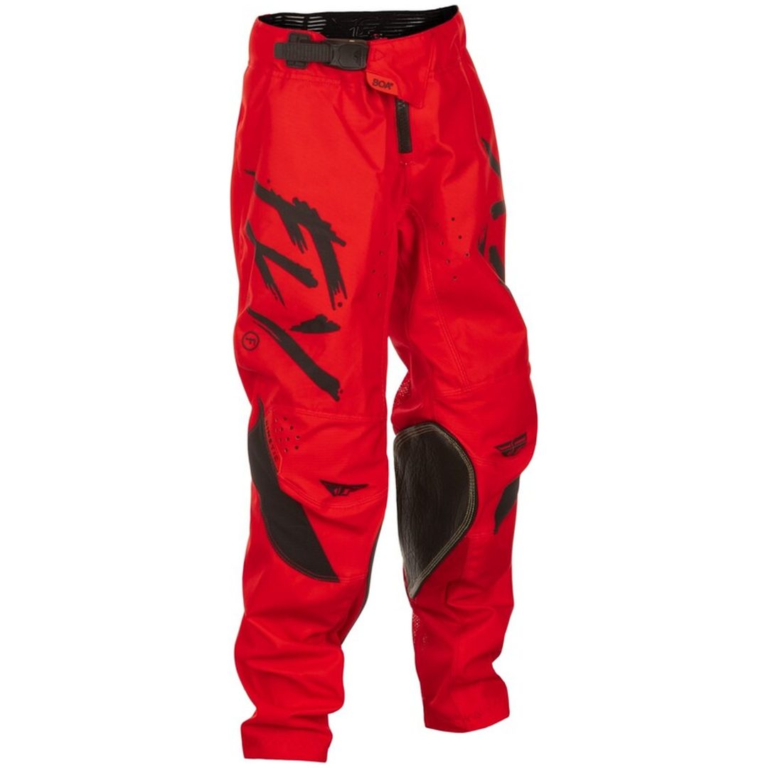 Crossbyxor Barn Kinetic Stoke Röd/svart FLY RACING 22