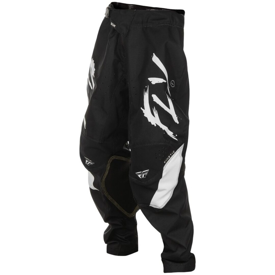Crossbyxor Barn Kinetic Stoke Svart/vit FLY RACING 22 – bild 4