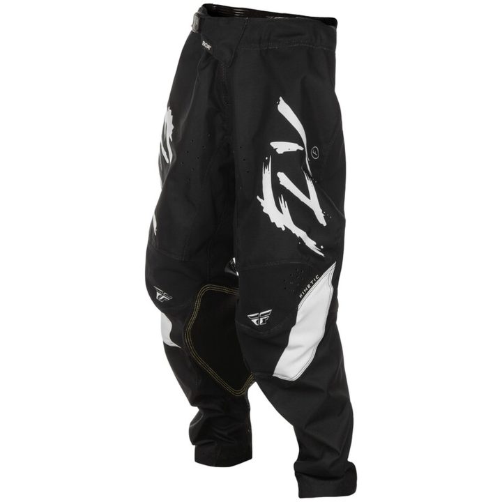 Crossbyxor Barn Kinetic Stoke Svart/vit FLY RACING 22 – bild 4