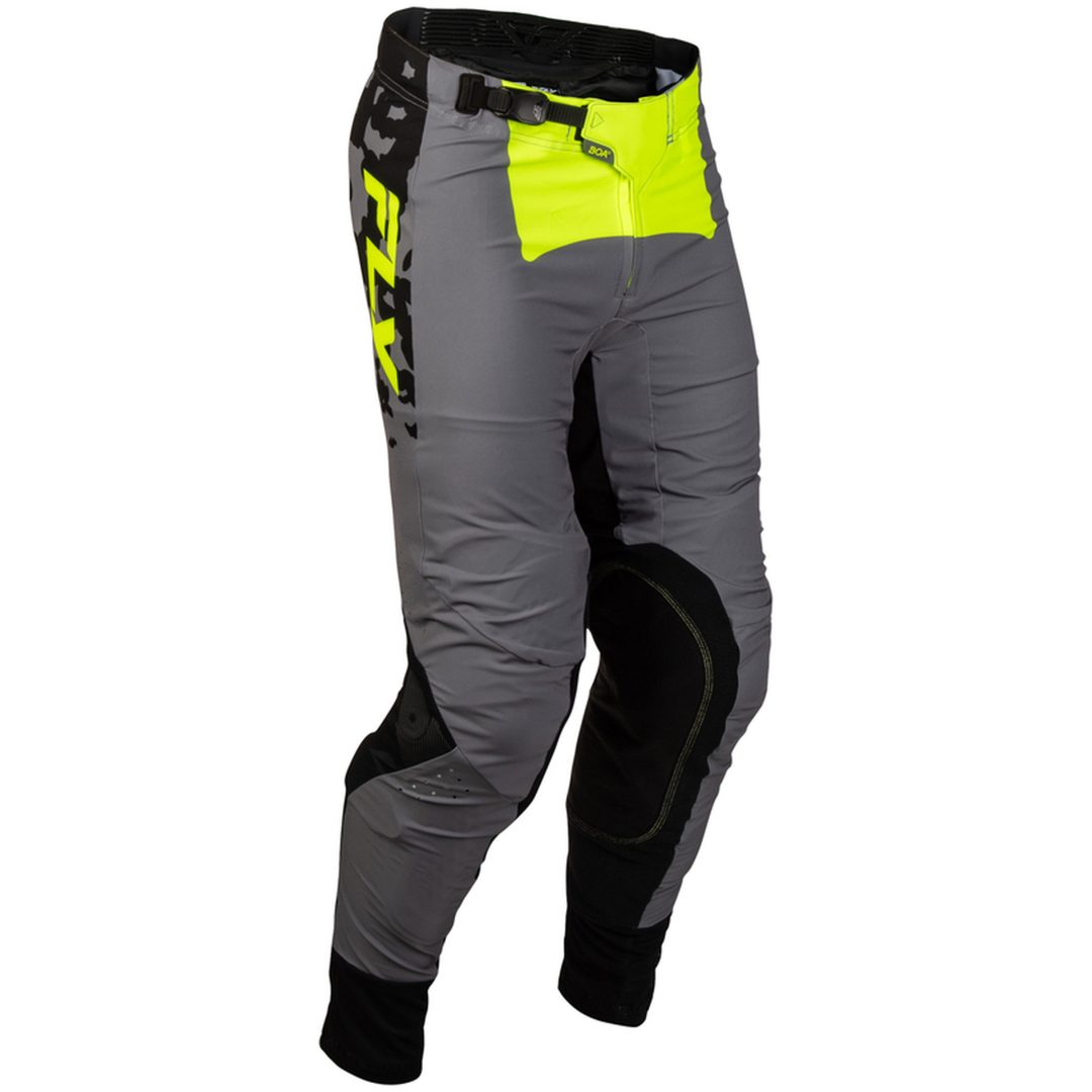 Crossbyxor Barn Lite Flake Grå Svart Gul FLY RACING 26