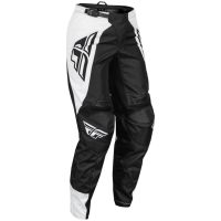 Crossbyxor Dam F-16 Svart/vit FLY RACING