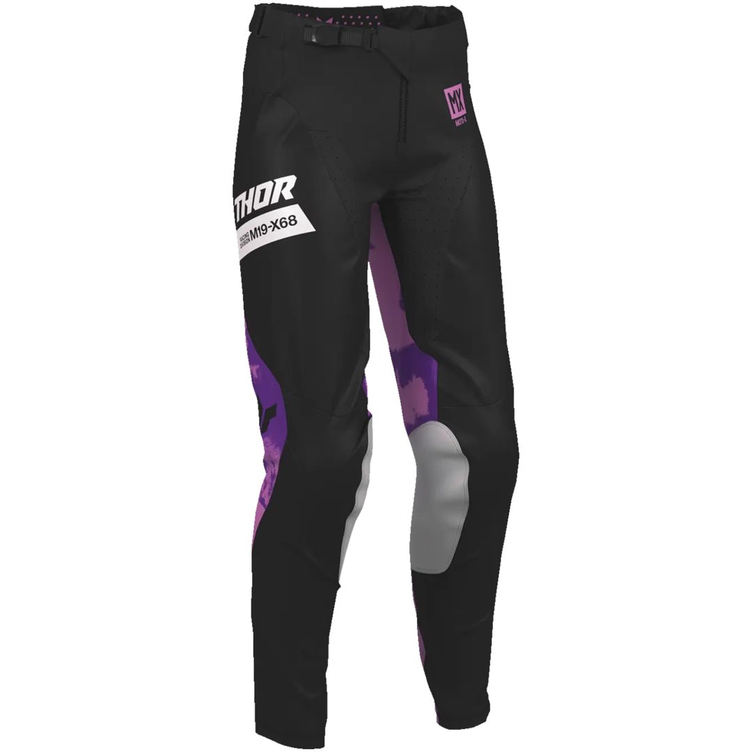 Crossbyxor Dam Launchmode Bleach Läder Lila THOR 1/2
