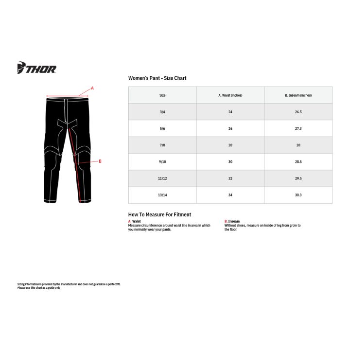 Crossbyxor Dam Pulse Racer Vit/Svart/Röd THOR 9/10 – bild 2