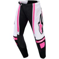 Crossbyxor Dam Stella Techstar Nomur Svart Rosa Vit ALPINESTARS(MX)
