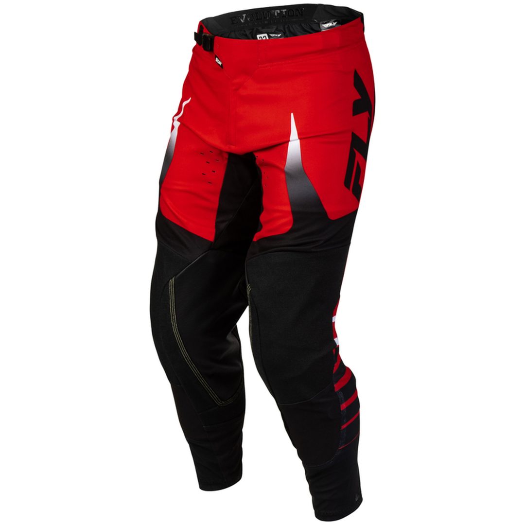 Crossbyxor Evolution DST Bolt Röd Svart Vit FLY RACING 28 – bild 2