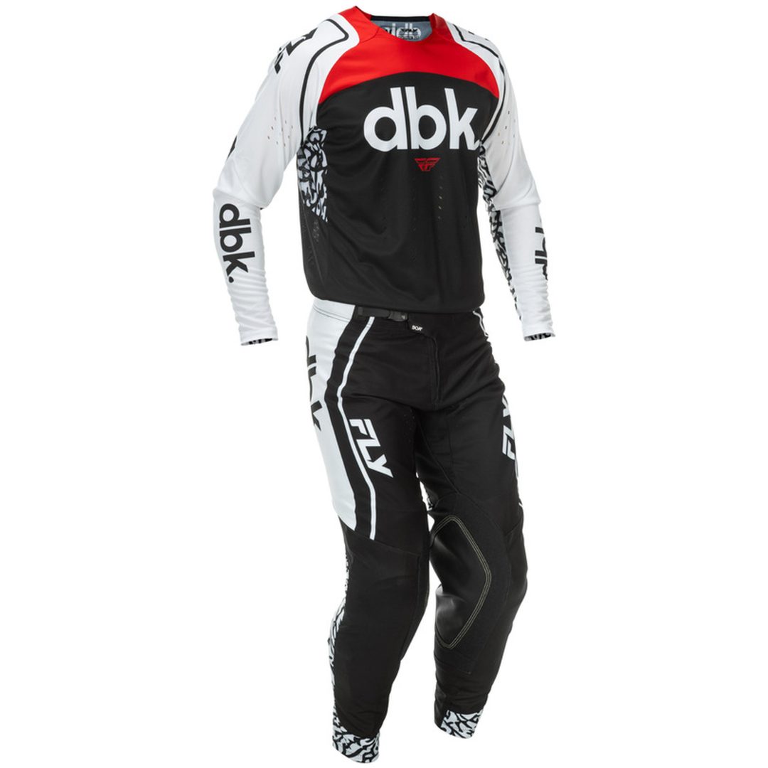 Crossbyxor Evolution DST DBK Special Edition Svart/Silver FLY RACING 30 – bild 5