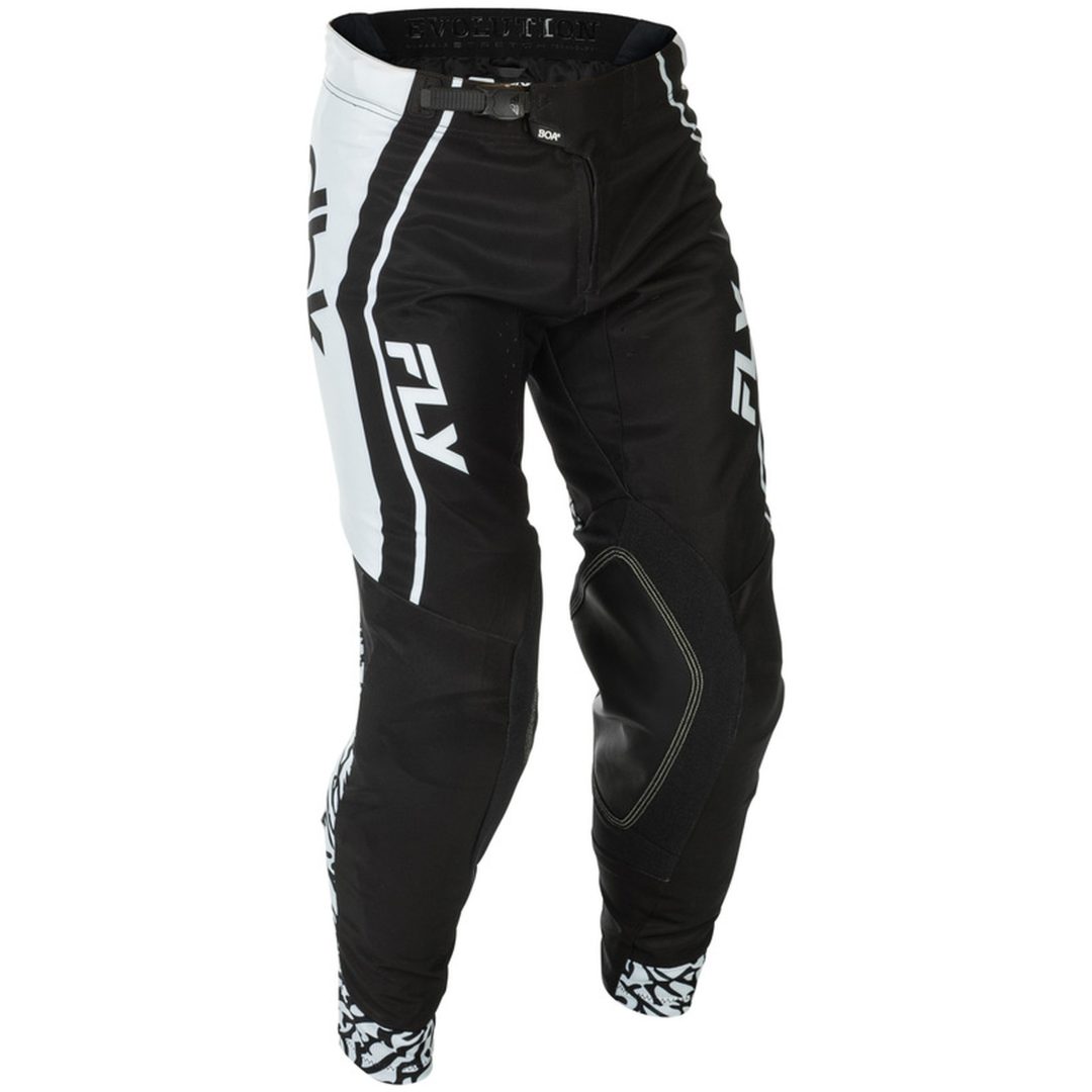 Crossbyxor Evolution DST DBK Special Edition Svart/Silver FLY RACING 30