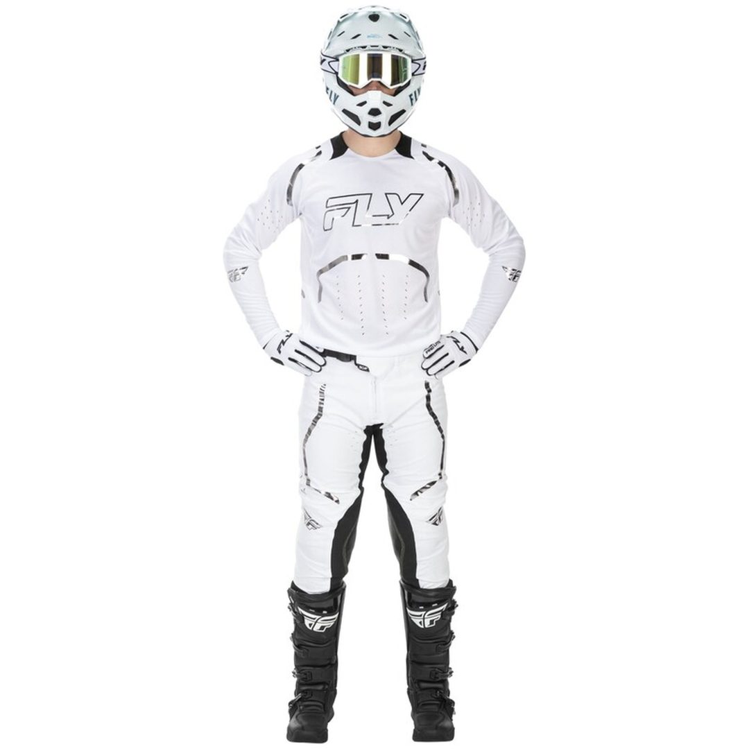 Crossbyxor Evolution DST Flash L.E. Vit/Silver FLY RACING 30 – bild 5
