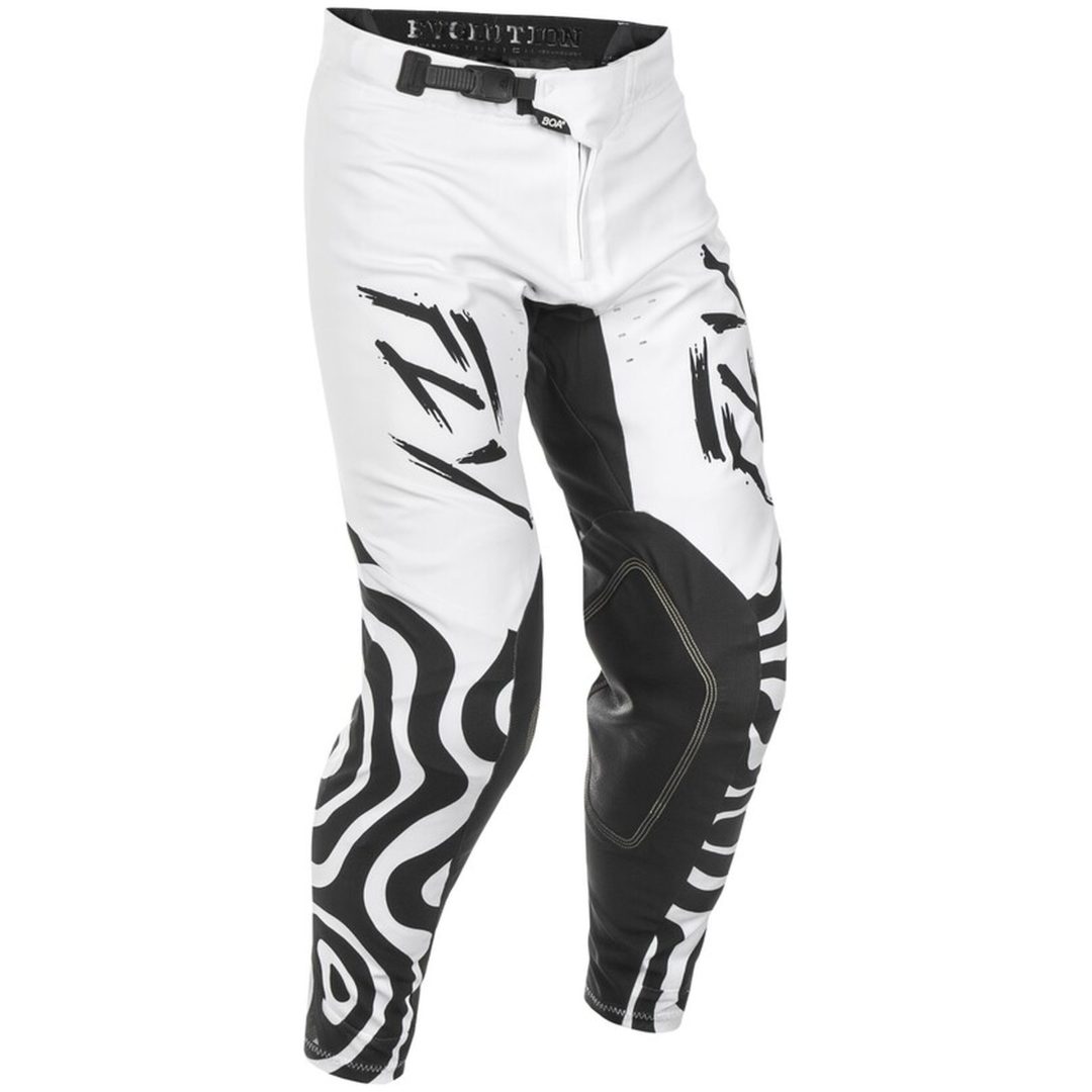 Crossbyxor Evolution Dst L.e. Abyss Vit/svart FLY RACING 36