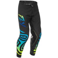 Crossbyxor Evolution Dst S.e. Zen Svart/blå/hi-vis Gul FLY RACING