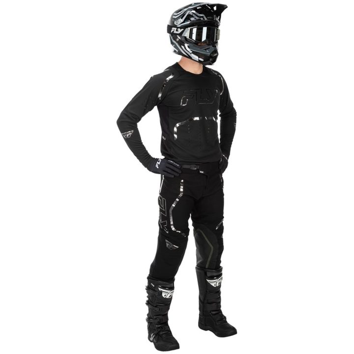 Crossbyxor Evolution DST Spark Svart/Silver FLY RACING 28 – bild 6