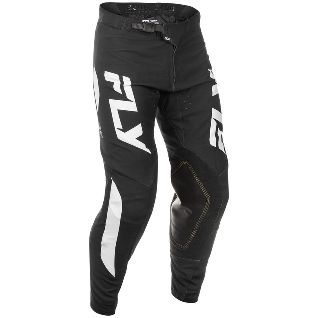 Crossbyxor Evolution Dst Svart/vit/lila FLY RACING 28