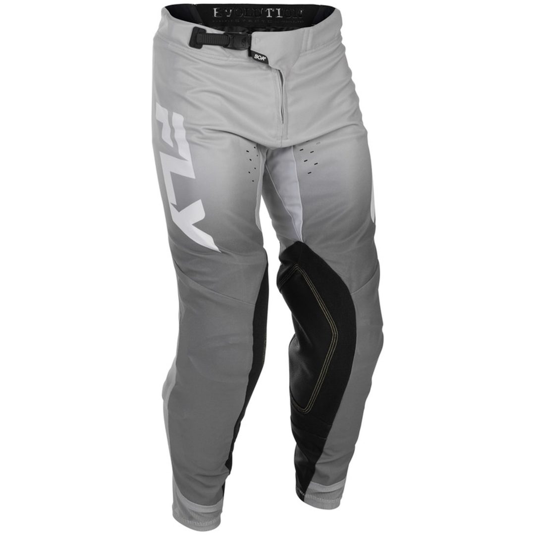 Crossbyxor Evolution DST Vit/Grå FLY RACING 30