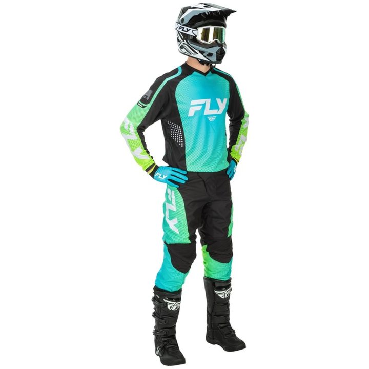 Crossbyxor F-16 Aqua/Svart/Vit FLY RACING 28 – bild 6