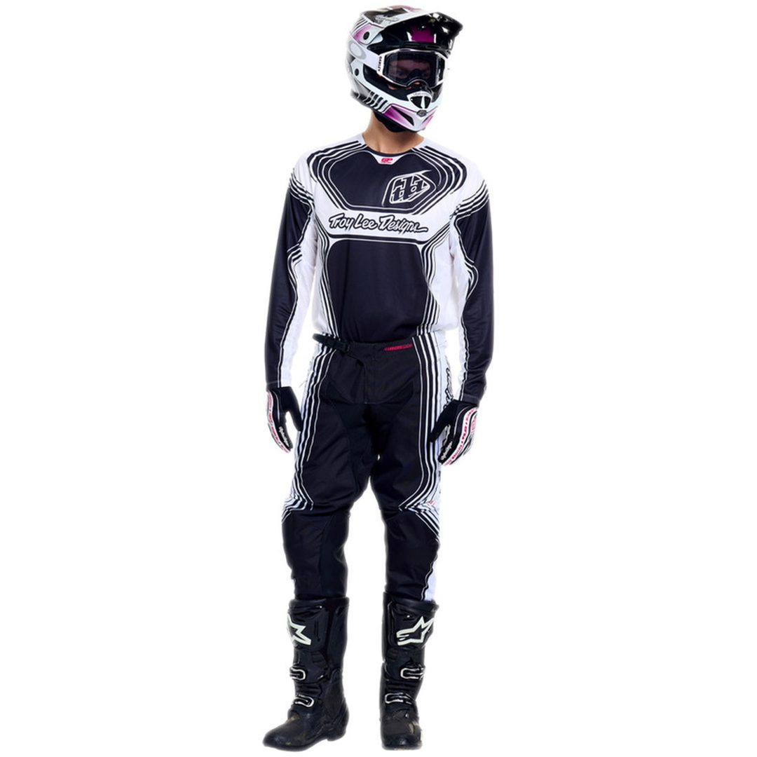 Crossbyxor GP Pro Streamline Svart Vit TROY LEE DESIGNS 28 – bild 10