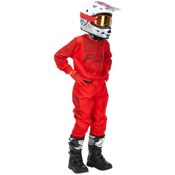 Crossbyxor Junior F-16 Röd FLY RACING 20 – bild 6