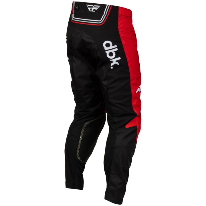 Crossbyxor Kinetic DBK Svart Röd Vit FLY RACING 28 – bild 2