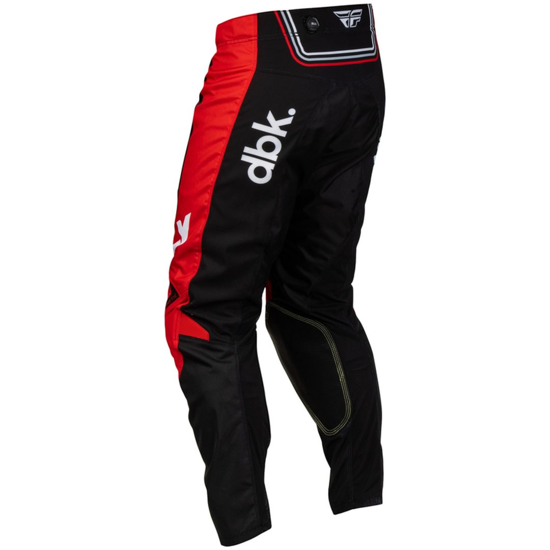 Crossbyxor Kinetic DBK Svart Röd Vit FLY RACING 28 – bild 3