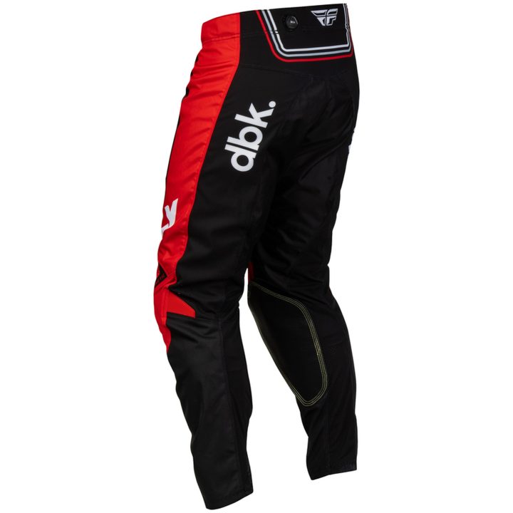 Crossbyxor Kinetic DBK Svart Röd Vit FLY RACING 28 – bild 3
