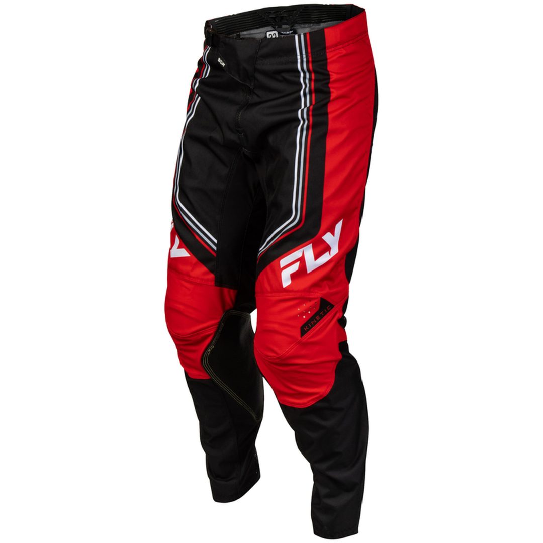 Crossbyxor Kinetic DBK Svart Röd Vit FLY RACING 28