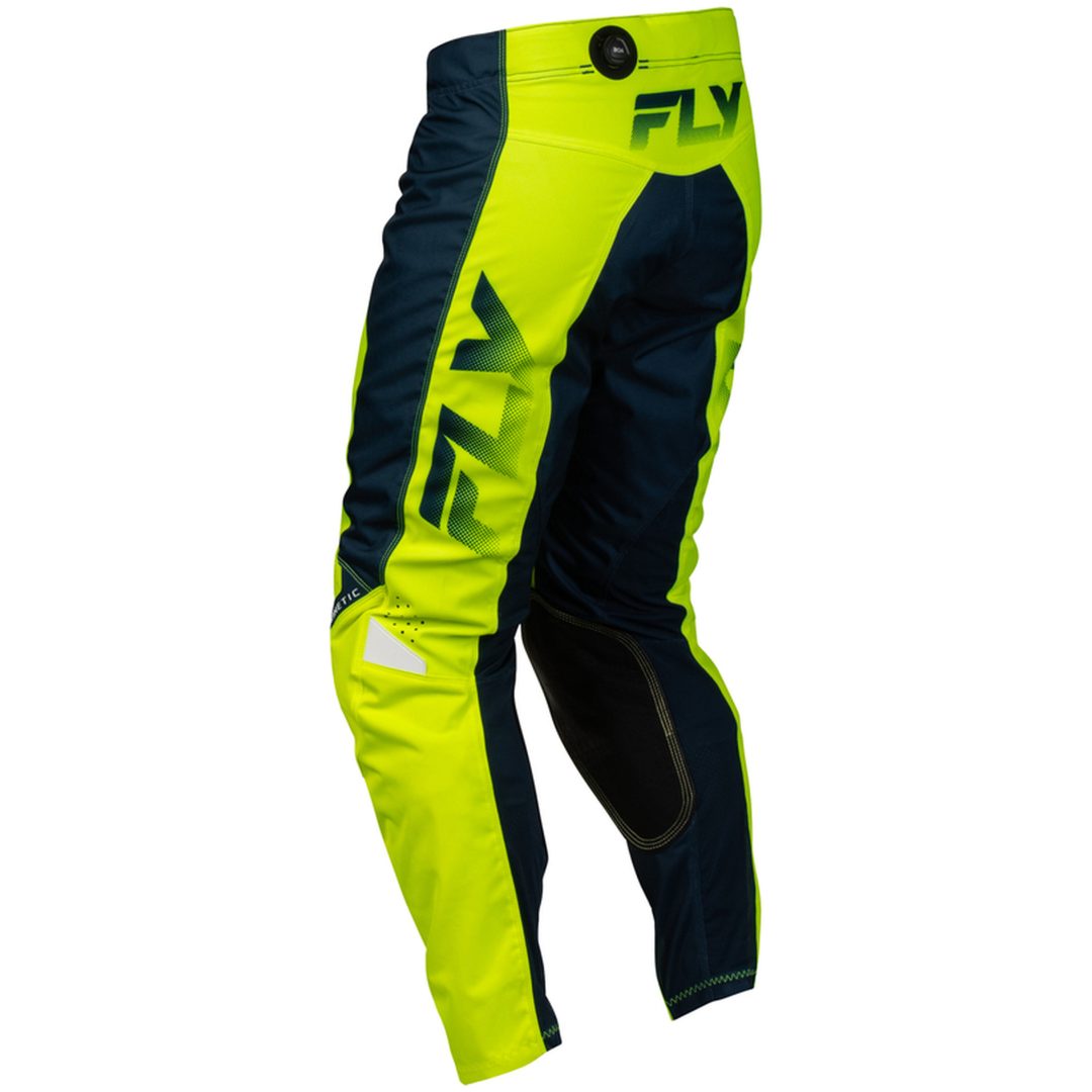Crossbyxor Kinetic Fade Neongul Blå Vit FLY RACING 28 – bild 3