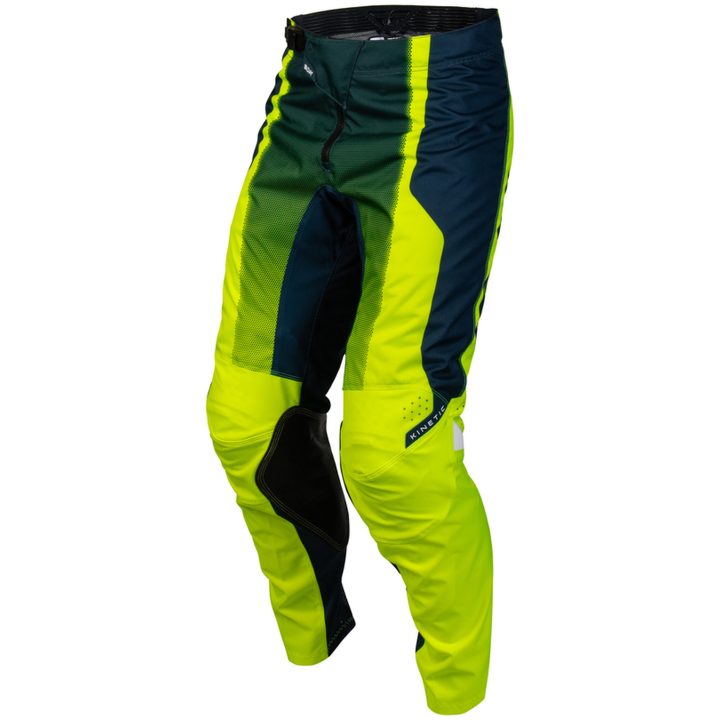 Crossbyxor Kinetic Fade Neongul Marinblå Vit FLY RACING 34 – bild 2