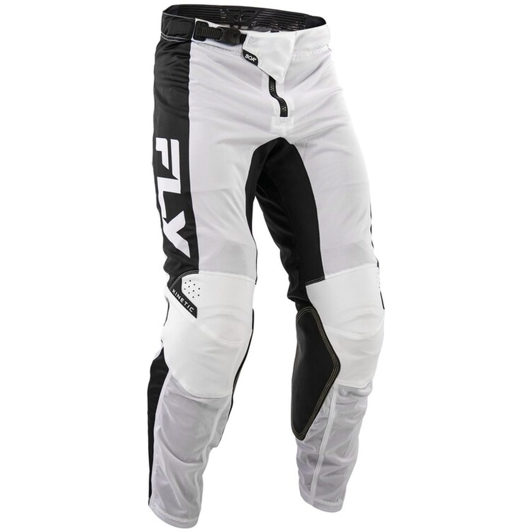 Crossbyxor Kinetic Mesh Vit Svart FLY RACING 36
