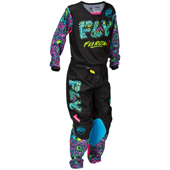 Crossbyxor Kinetic Mutant Svart FLY RACING 22 – bild 5