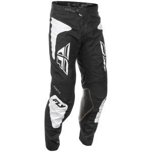 Crossbyxor Kinetic Sym Svart/vit FLY RACING