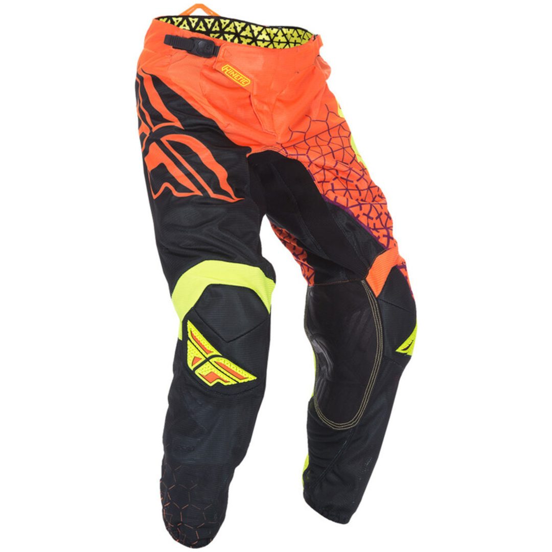 Crossbyxor Kinetic Trifecta Mesh Neon Orange/svart FLY RACING 28 – bild 2