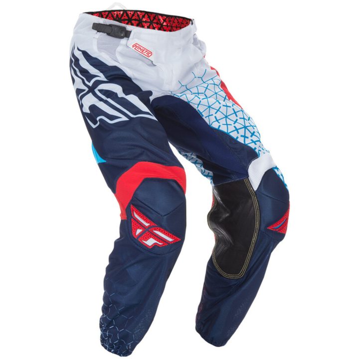 Crossbyxor Kinetic Trifecta Mesh Röd/vit/blå FLY RACING 28s – bild 2