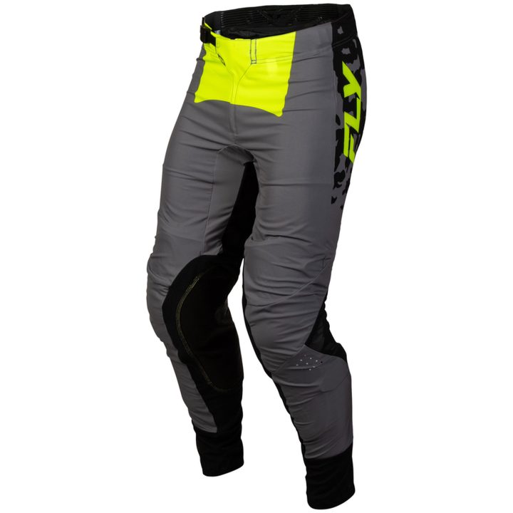 Crossbyxor Lite Flake BOA Svart Grå Gul FLY RACING 30 – bild 2