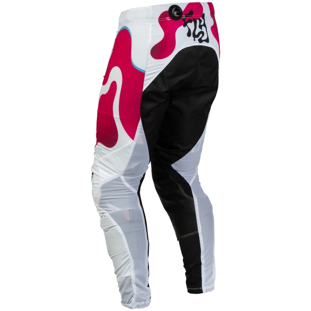 Crossbyxor Lite Vibe BOA Vit Rosa Blå FLY RACING 34 – bild 3