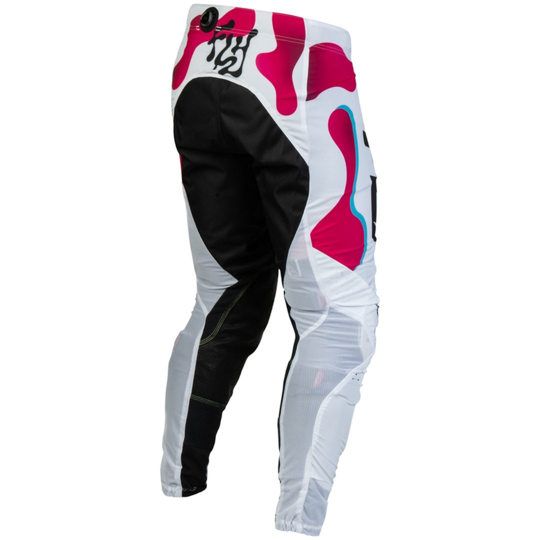 Crossbyxor Lite Vibe BOA Vit Rosa Blå FLY RACING 34 – bild 4